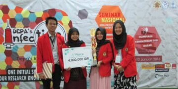 Mahasiswa FKG Unhas Juara Se-ASEAN Berkat Danke