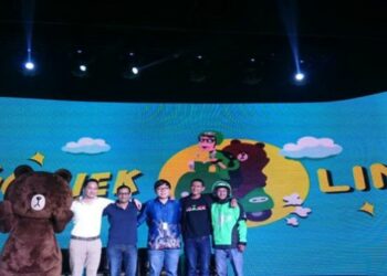 Gojek Tersedia Lewat Line