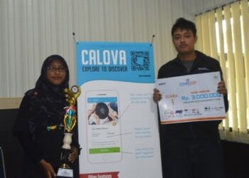 Kembangkan Aplikasi Calova, Tim UGM Juara Kompetisi Teknologi Aplikasi Nasional