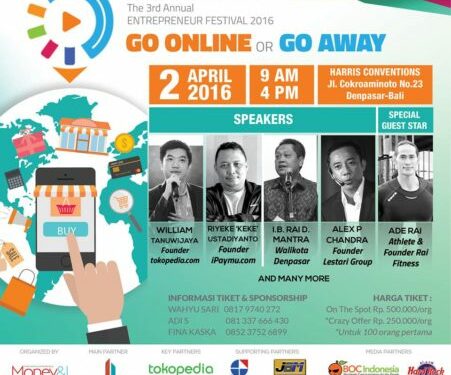 Bali Kembali Gelar Entrepreneur Festival