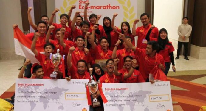 Tim UI Juara Shell Eco-Marathon Asia 2016