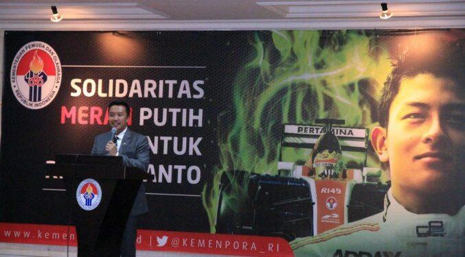 Dukung Rio Haryanto, Kemenpora Lakukan Penggalangan Dana