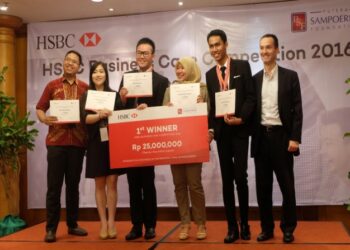 Tim SBM ITB Juara HSBC Business Case Competition 2016