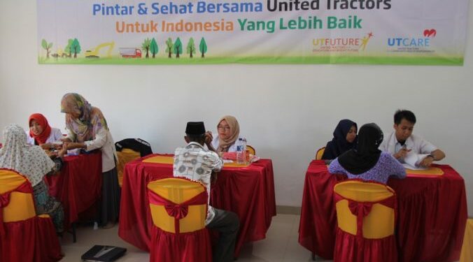 United Tractors Gelar Program CSR “Pintar dan Sehat untuk Indonesia yang Lebih Baik”