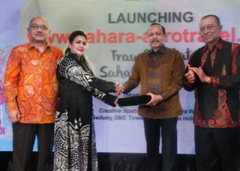Kerjasama SAHARA dan Garuda Indonesia Ciptakan Jutaan Wirausahawan