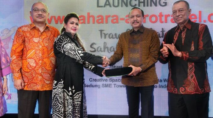 Kerjasama SAHARA dan Garuda Indonesia Ciptakan Jutaan Wirausahawan