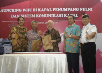 Telkom Sediakan Wifi di Atas Kapal Pelni