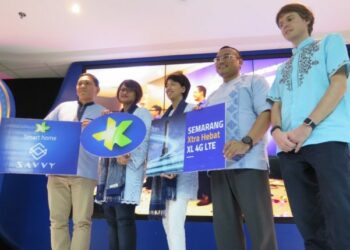 Kini Warga Semarang Terlayani 4G XL