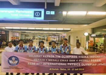 Indonesia Raih Emas Olimpiade Fisika Dunia