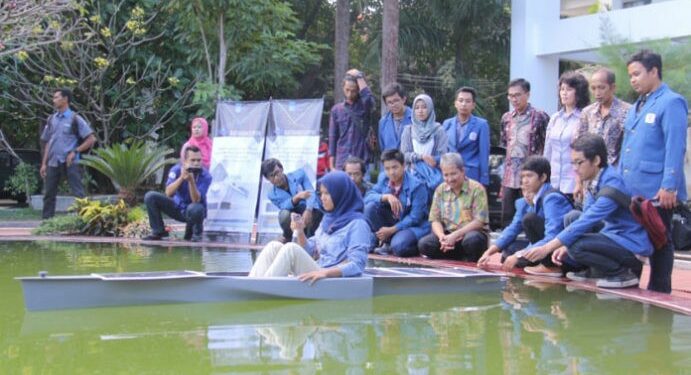 Kapal Tenaga Surya ITS Berlaga Ke Jepang