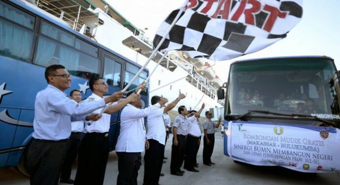 PT Pelindo Gandeng BUMN Untuk 1.500 Kursi Mudik Gratis