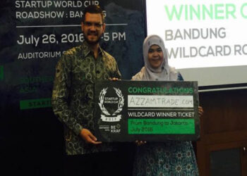 Azzam Trade Raih Wildcard di Startup World Cup