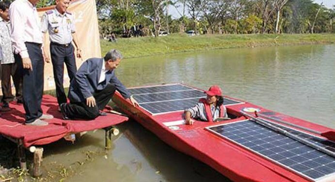 Kapal Jalapatih 2 ITS Melaju di Dutch Solar Challege