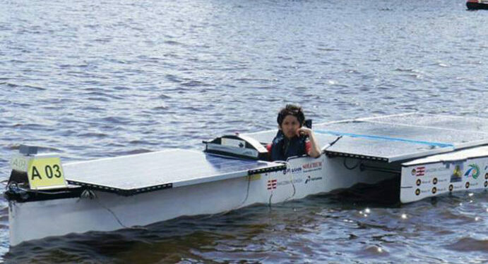 Kapal Solar Boat UI Duduki Peringkat 2 Asia