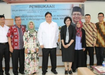 300 Siswa Ikuti Diklat Operator Mesin Garmen