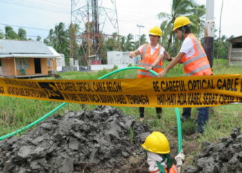 XL Bangun Jaringan Fiber Optic di Kalimantan