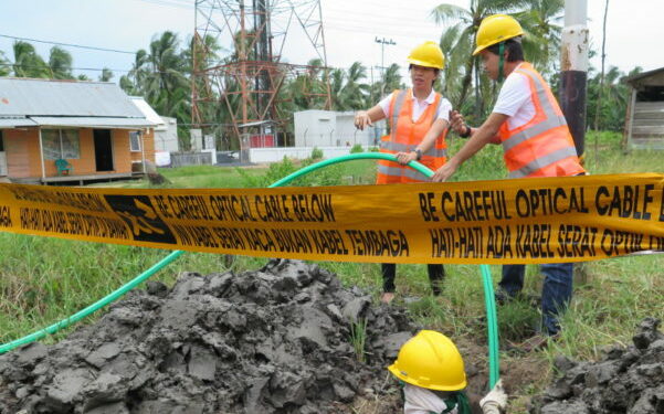 XL Bangun Jaringan Fiber Optic di Kalimantan