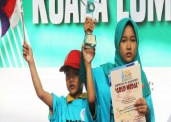 Siswa MI Raih 4 Medali Di Kompetisi IYRC Korea Selatan