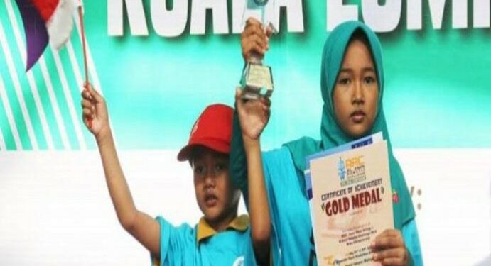Siswa MI Raih 4 Medali Di Kompetisi IYRC Korea Selatan