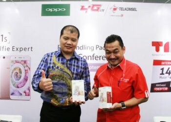 Hadirkan Paket 4G Terbaik di Channel Penjualan Terluas : Bundling OPPO F1s-Telkomsel Sediakan Kuota Data 14 GB