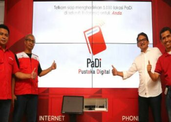 Telkom Segera Selesaikan 1.000 Pustaka Digital