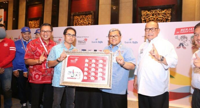 Gubernur Jabar Apresiasi DukunganTelkom Group Bagi PON XIX