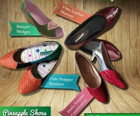 Jangkau Pasar Global, Pineappleshoes Dipasarkan Secara Online