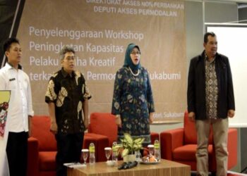 Bekraf Gelar Workshop Peningkatan Bisnis di Sukabumi