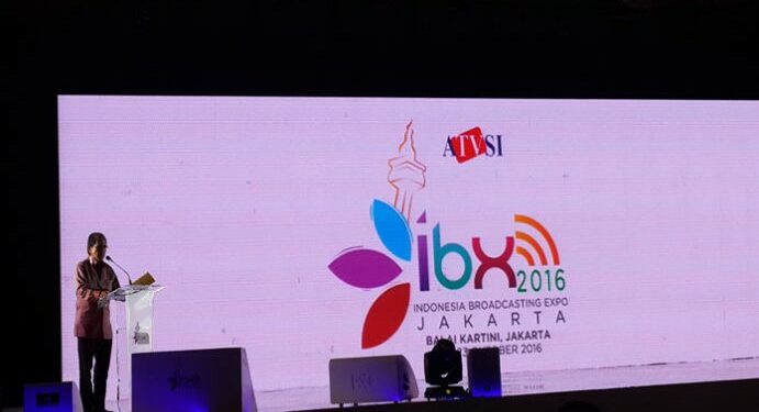 Indonesia Broadcasting Expo 2016 Angkat Teknologi Digital 4.0