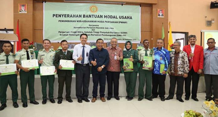 Kementan Beri Modal Wirausahawan Muda Pertanian