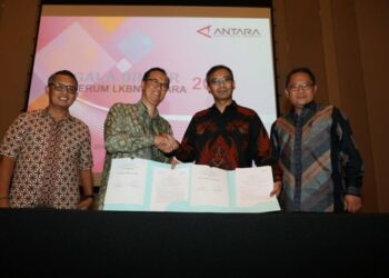 Sinergi BUMN Telkom Dukung LKBN Antara