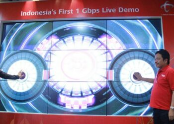 Telkomsel dan Huawei Uji Coba Teknologi Seluler 1 Gbps