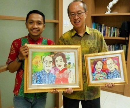 Ganjar Setyawan Cahyoaji : Mendaur Ulang Sampah Plastik Jadi Bernilai Seni