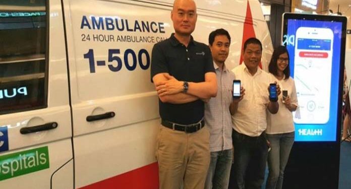 Aplikasi SOS 1Health, Cara Mudah Memanggil Ambulans