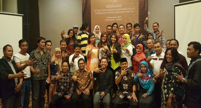 Bekraf Sosialisasikan Pengaduan Pembajakan Produk Ekonomi Kreatif