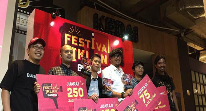 Festival Iklan Bukalapak Pilih Tiga Juara
