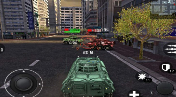 Tank Strike, Game MMO Lokal