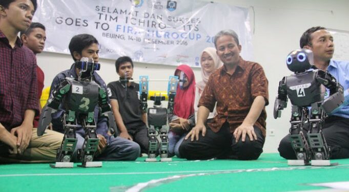 ITS Siap Berkompetisi Di Ajang Robot Nasional dan Internasional