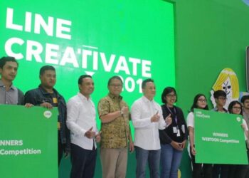 Pemenang Line Creative 2016, Di Dominasi Putra  Daerah