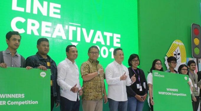 Pemenang Line Creative 2016, Di Dominasi Putra  Daerah