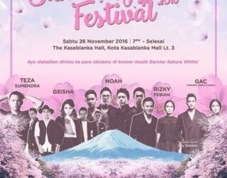 Berduet Dengan Idola di Garnier Sakura Garden Festival