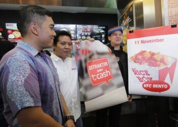 Telkomsel Gandeng KFC Kembangkan Pembayaran Non Tunai