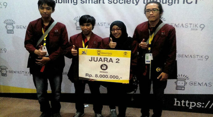 Tim Canan Animation Berprestasi di Gemastik 9