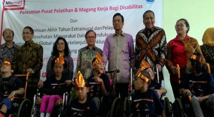 Alfamart Resmikan Pusat Pelatihan dan Magang Kerja Disabilitas