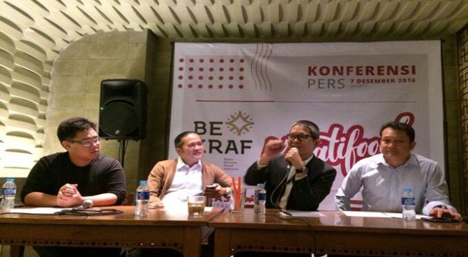 Bekraf  Gelar Kreatifood 2016