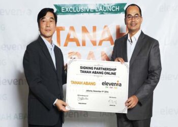 Elevenia Gandeng Ratusan Pedagang Tanah Abang