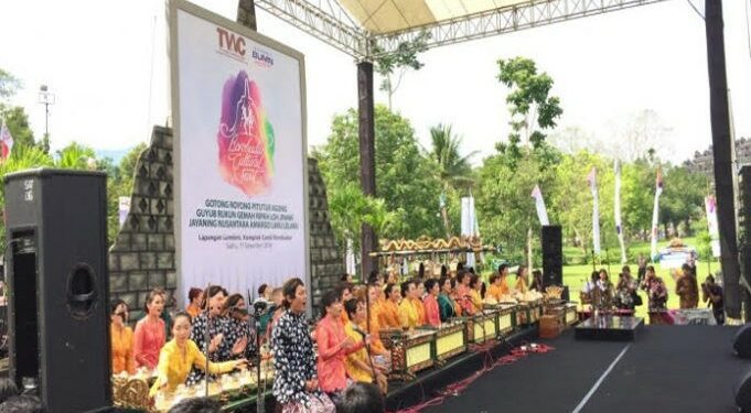 Mahasiswa Internasional Ikut Borobudur Cultural Feast 2016