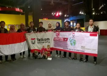 Mahasiswa Telkom University Catatkan Prestasi di Kejuaraan Robot Internasional