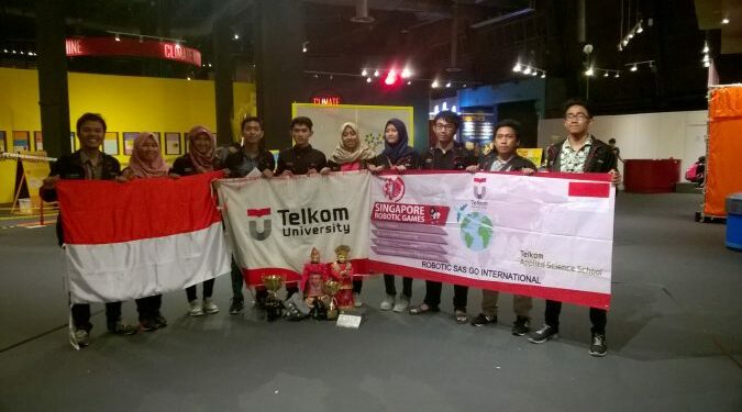 Mahasiswa Telkom University Catatkan Prestasi di Kejuaraan Robot Internasional