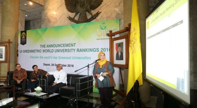 UI Jadi Kampus Hijau Terbaik di Indonesia